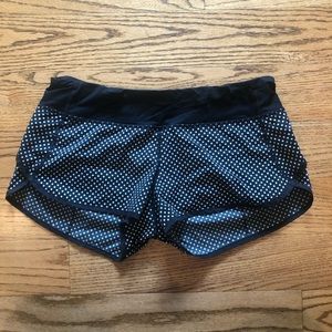 B&W dot LULULEMON shorts. Size 8